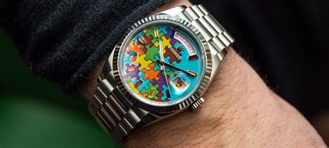 rolex puzzle watch for sale|rolex jigsaw puzzle dial.